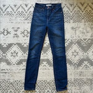 Madewell Curvy High Rise Skinny